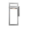 Z-Lite Luttrel 1 Light Outdoor Wall Sconce, Silver & Frosted 566B-SL-LED - alternate 5